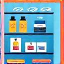 매장 및 쇼룸 청소 아이콘